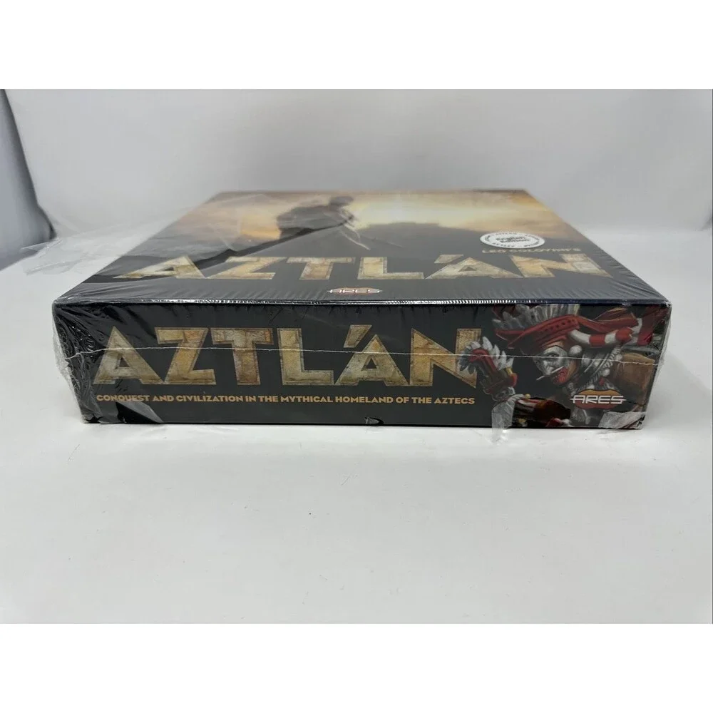 Aztlan Board Game Ancient Civilization Aztec Miniatures Ares Games New Read